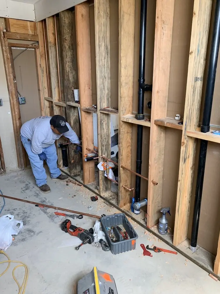 Commercial rough-in plumbing for Water Heater Replacement in Barnegat